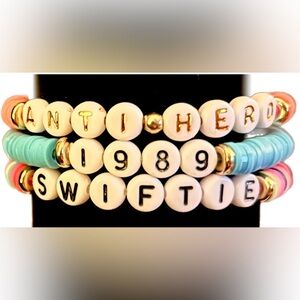 Taylor Swift Era’s Tour Trio Friendship Bead Bracelets